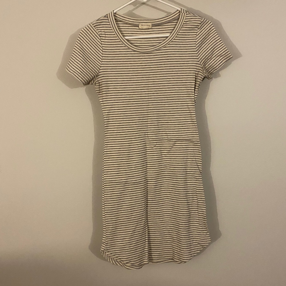 Stripped Slim Dress